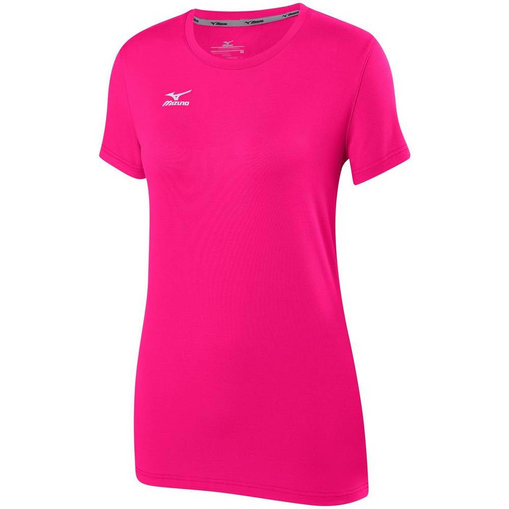 Camiseta Mizuno Voleibol Attack 2.0 - Mulher - Rosa - CDZBJ4857